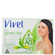 Vivel - Green Tea Soap Pack of 4